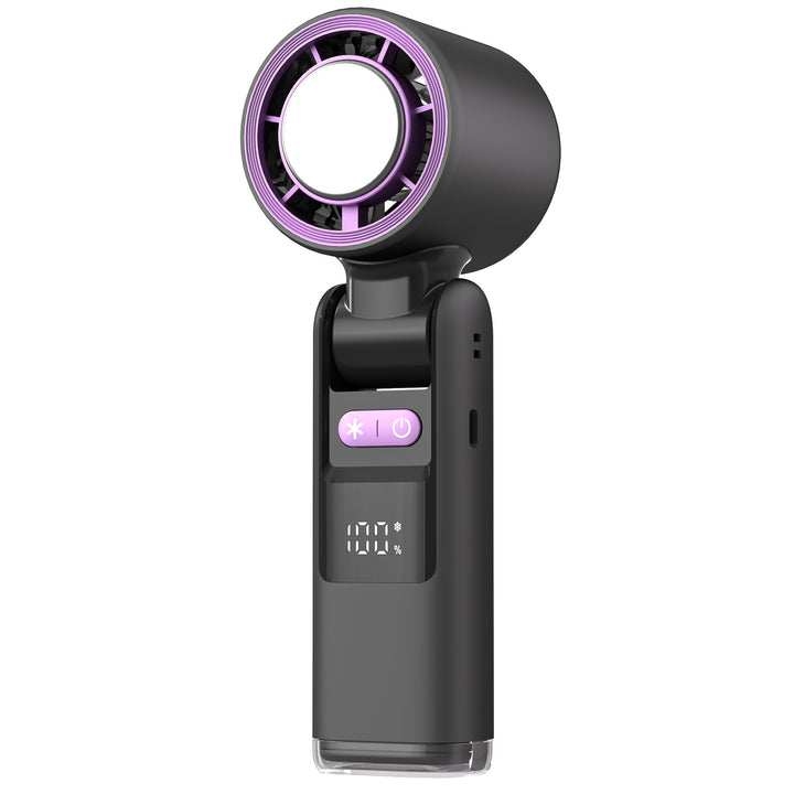 Pocket Ice Fan - Turbo Cooling With Digital Display
